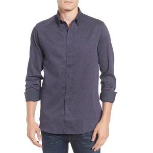 Ted Baker London Modern Slim Fit Print Sport Shirt